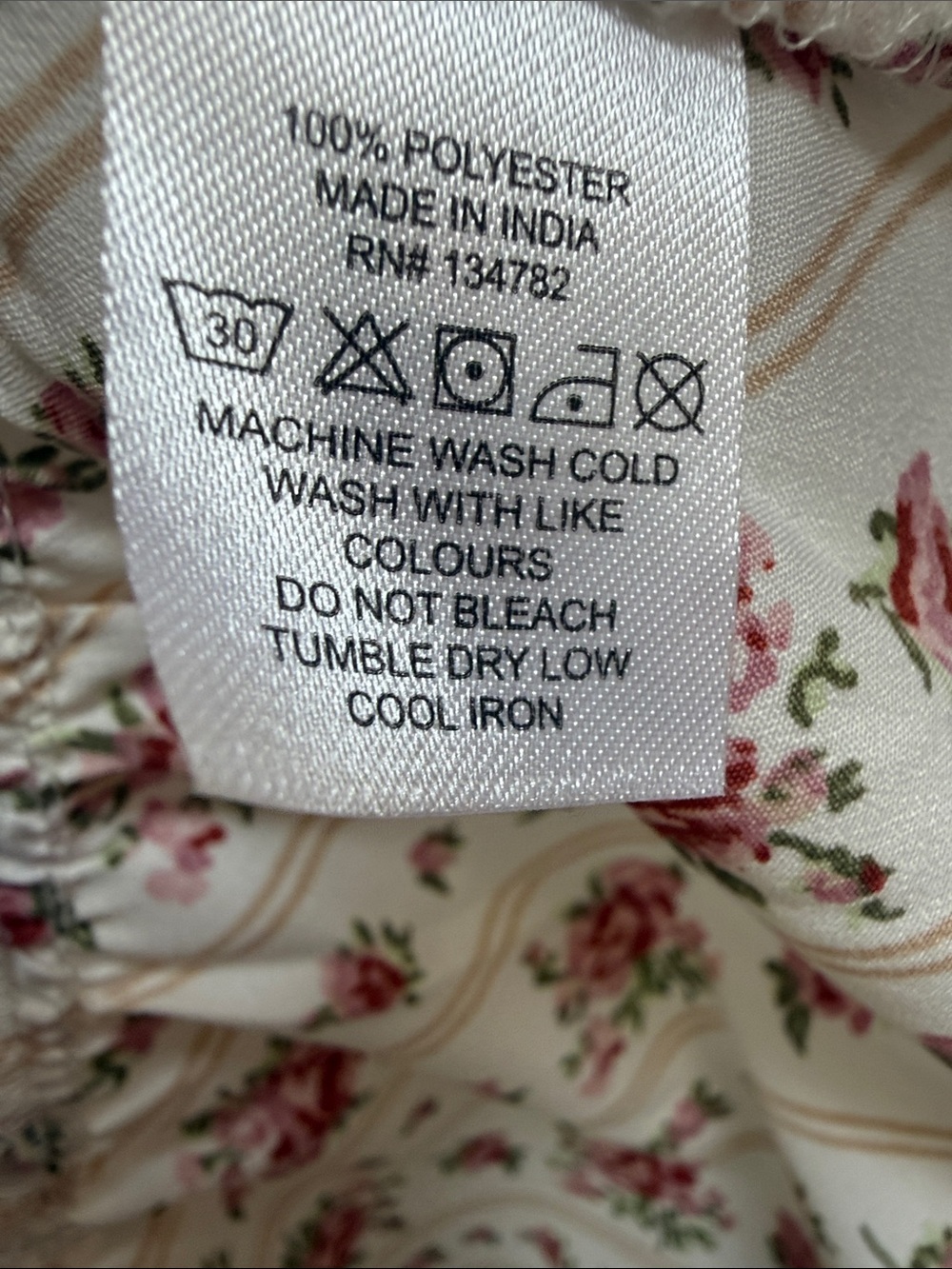 Hint of Blush Babydoll Floral Cottagecore Dress - Picture 9 of 10